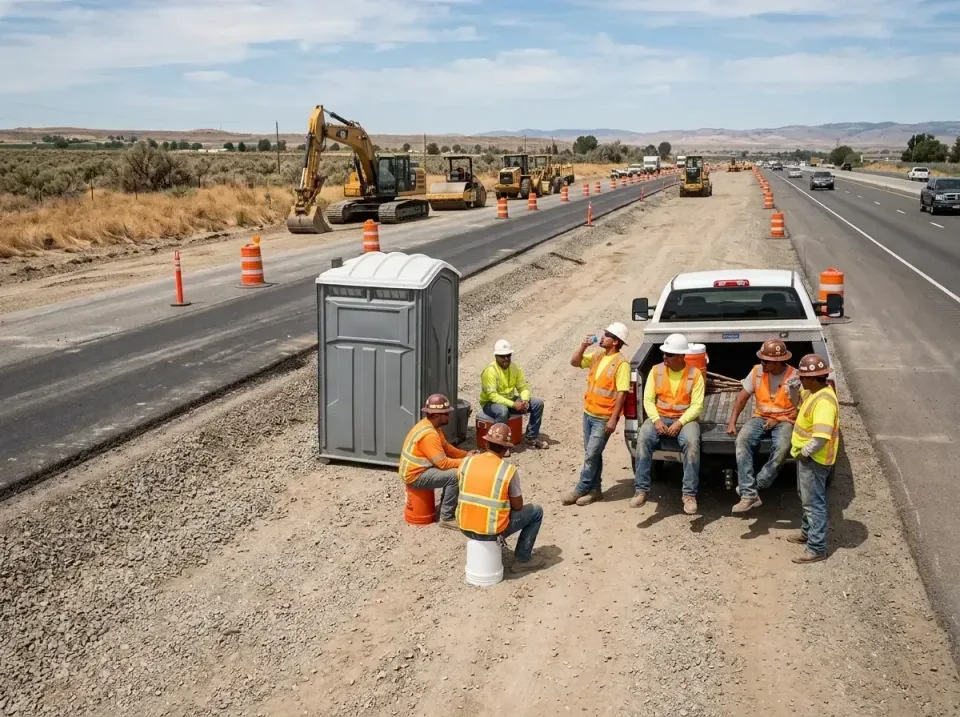 highway-road-construction-crew-007 — frequently asked questions, Porta Potty and Restroom Rentals in Butler, PA